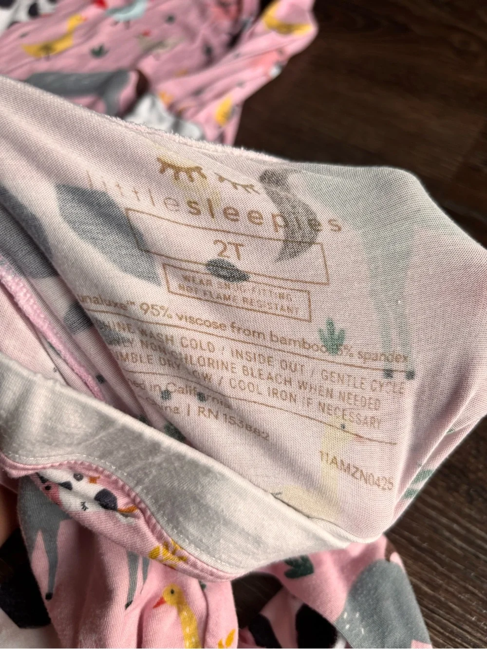 Little Sleepies Farm Bamboo Pajama Set